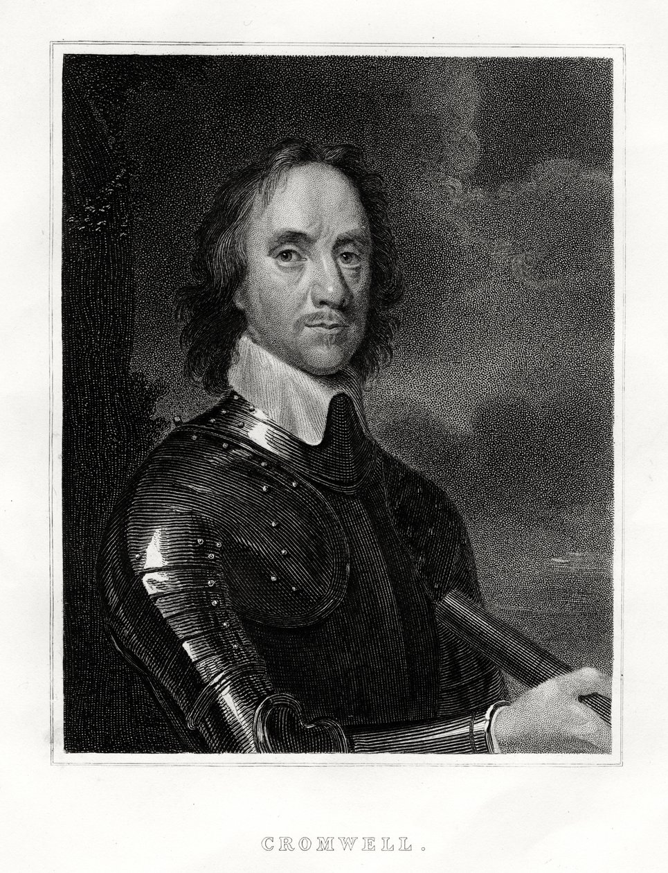 Oliver Cromwell, 1860 by Unbekannt