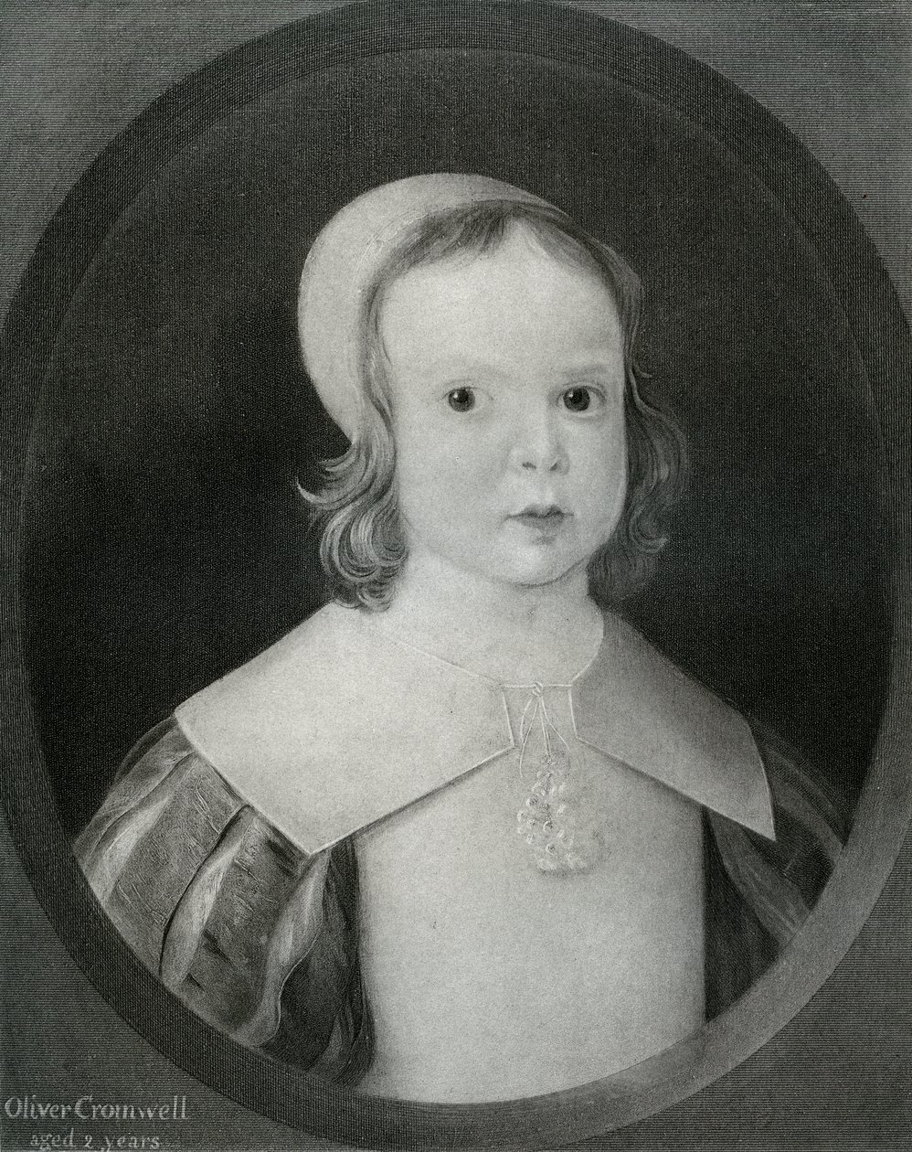 Oliver Cromwell iki yaşında, 1601, 1899 by Unbekannt
