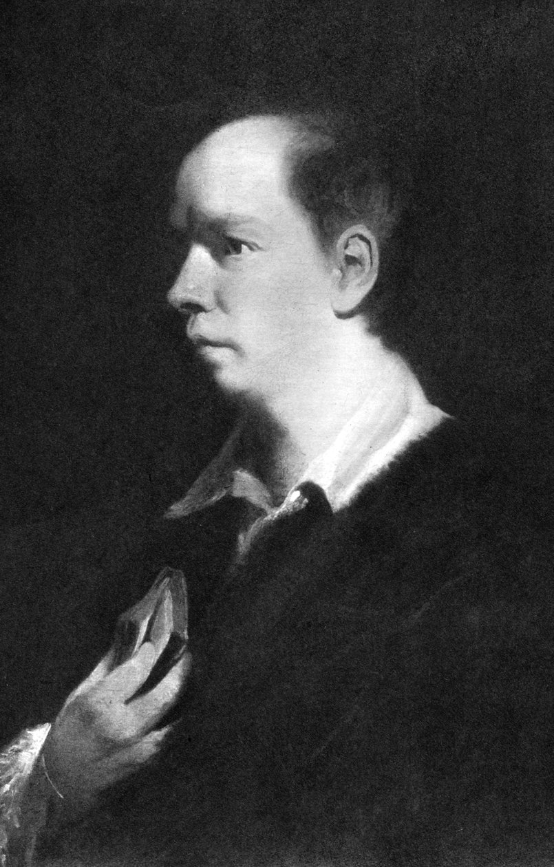 Oliver Goldsmith, İrlandalı yazar ve doktor, 19. yüzyıl by Unbekannt