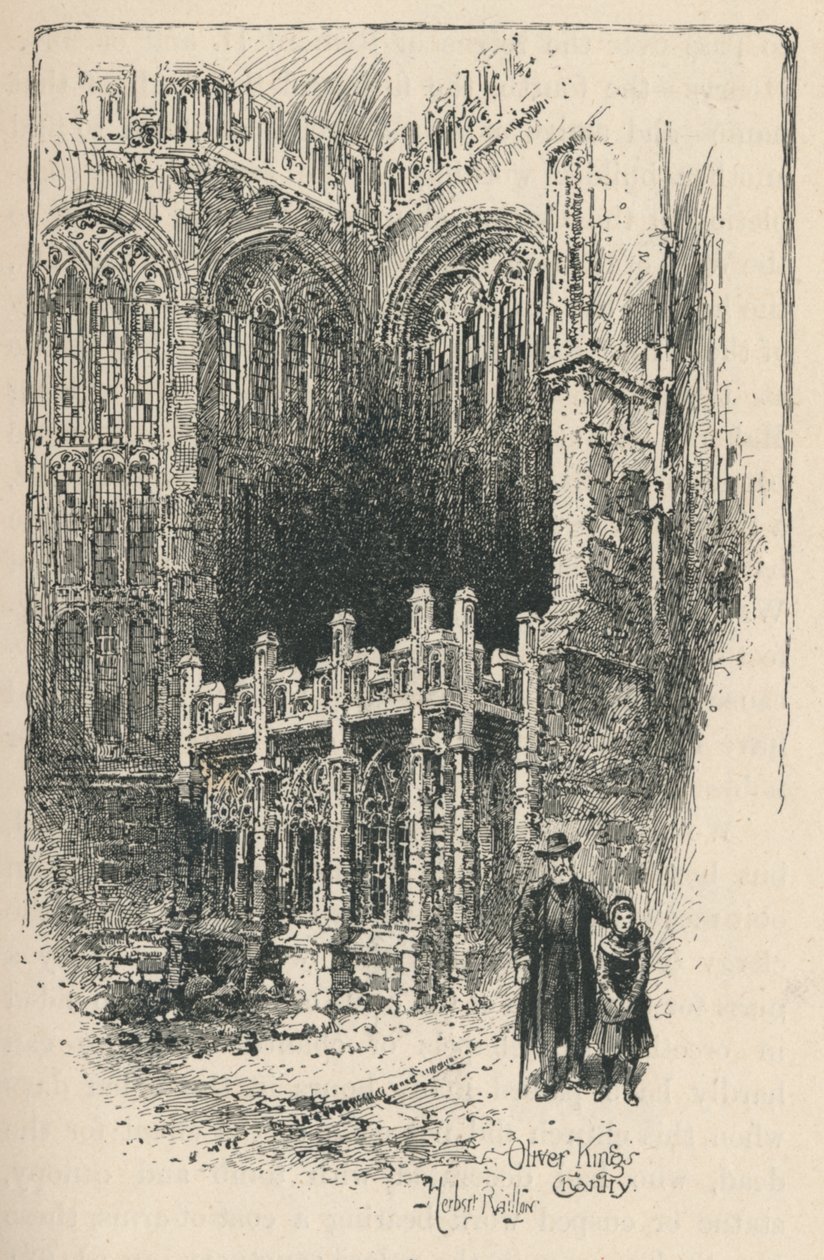 Oliver Kings Chantry, 1895 by Unbekannt