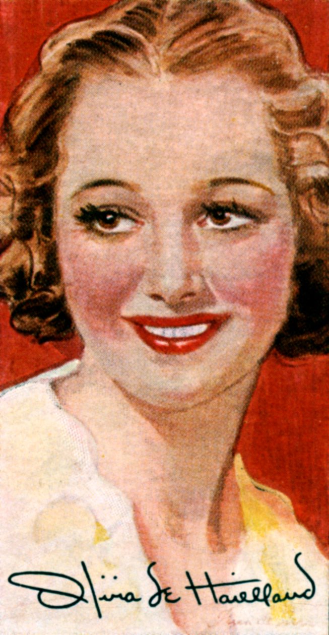 Olivia de Havilland, 1916-, Japon doğumlu Amerikalı sinema oyuncusu, 20. yüzyıl by Unbekannt