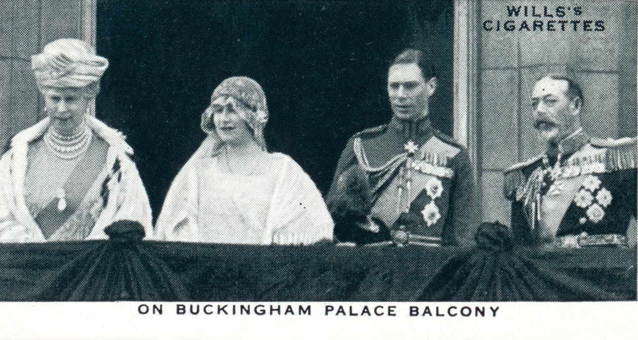 Buckingham Sarayı Balkonunda, 1923 1937 by Unbekannt
