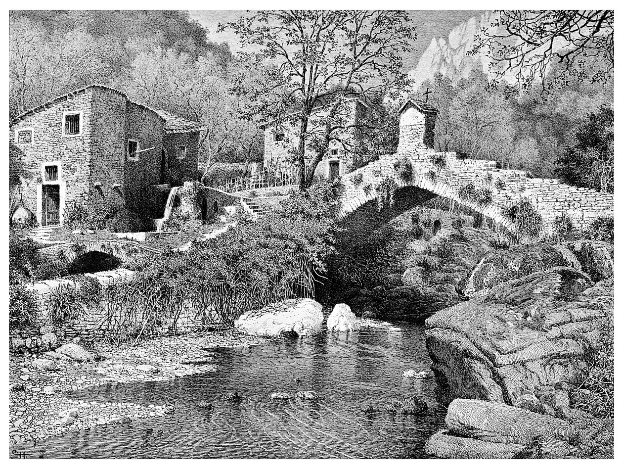 Ceriana Yolunda, San Remo, 1901 by Unbekannt