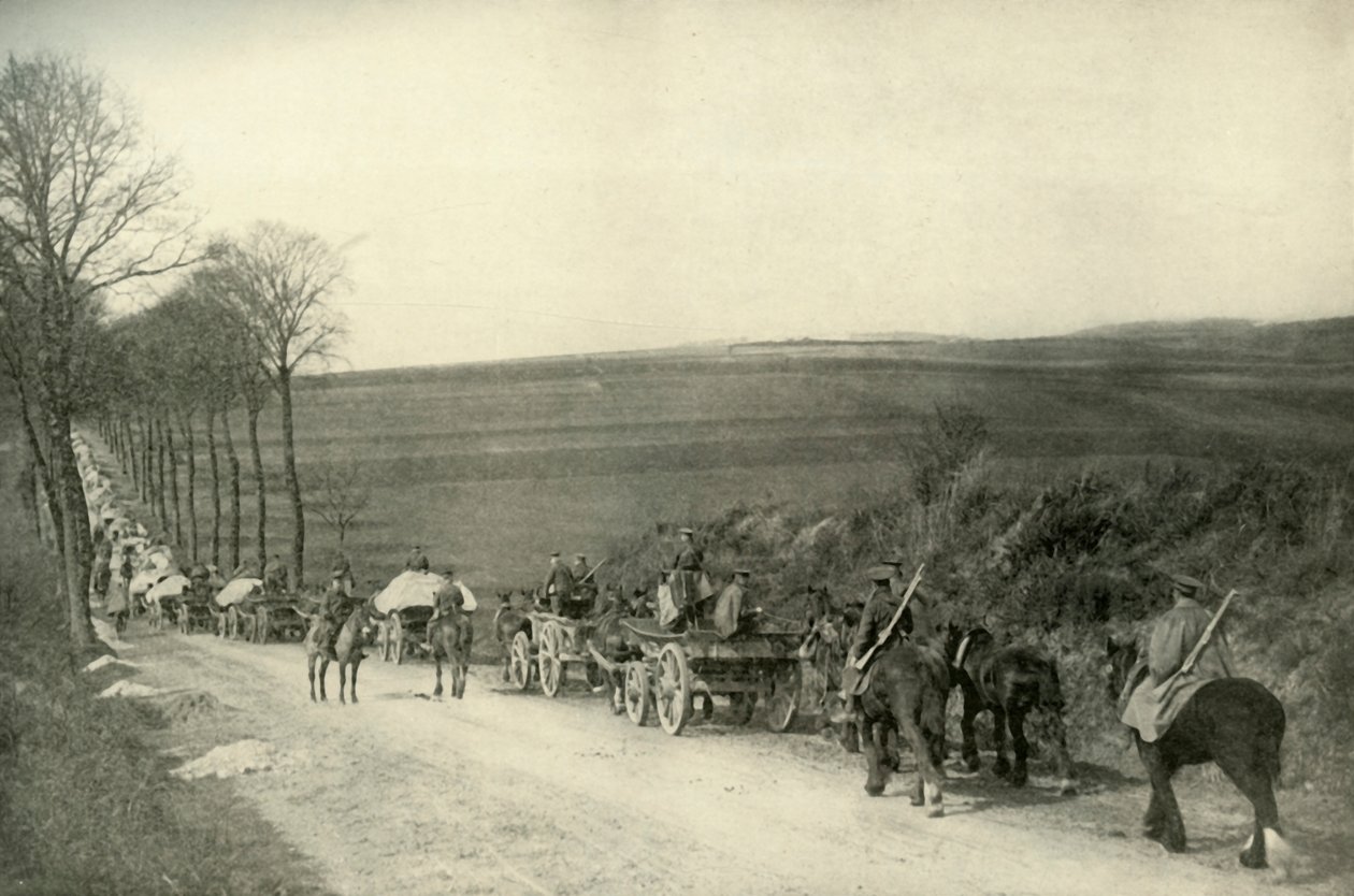Siperlere Giden Yolda, 1919. by Unbekannt