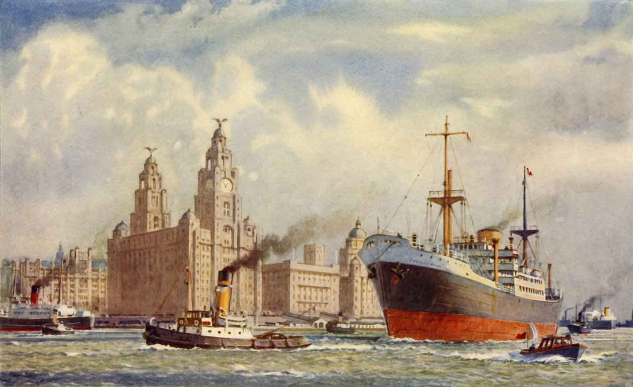 Britanya Deniz Geçitlerinden biri, c1948. by Unbekannt
