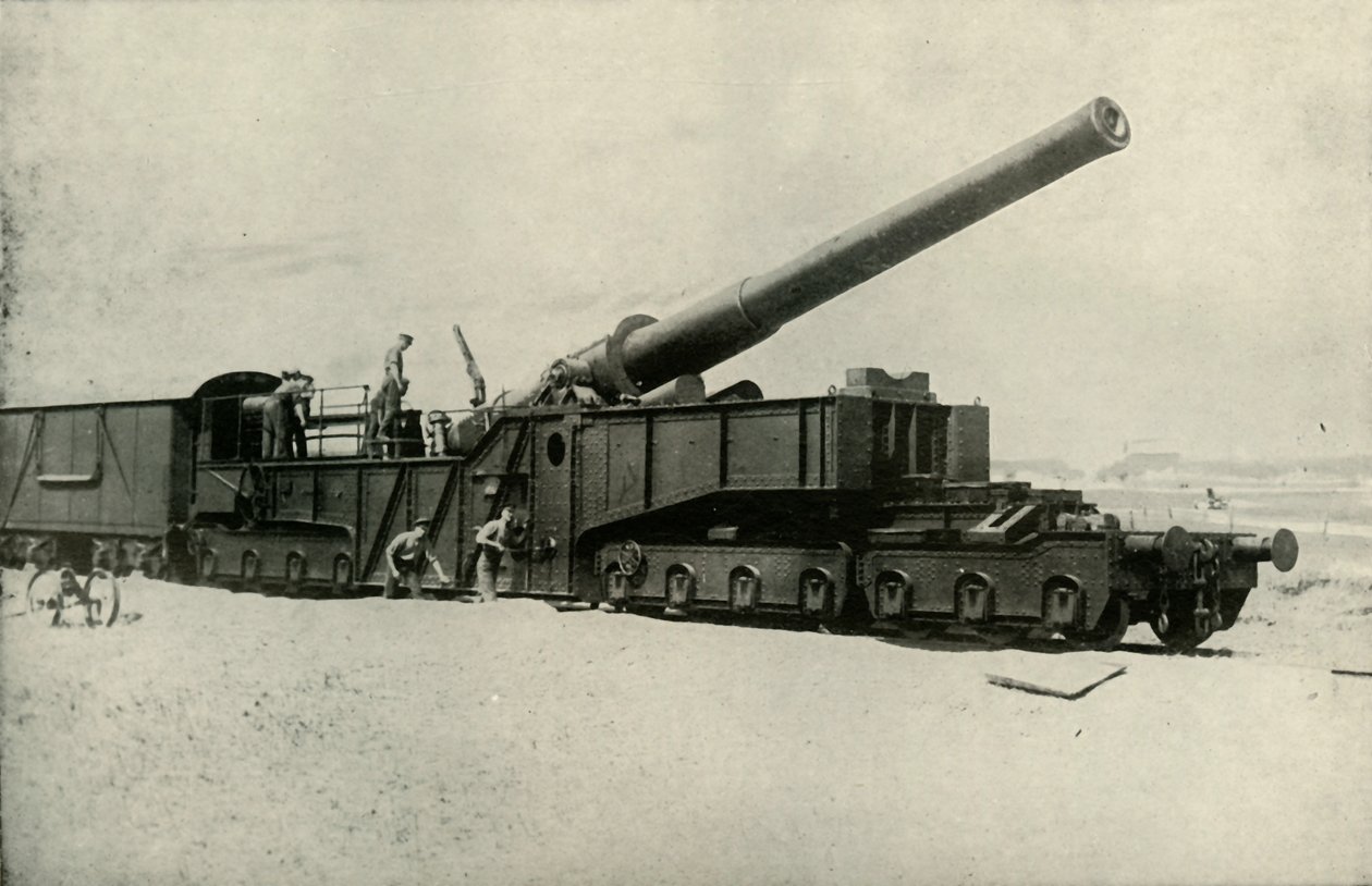 Canavar İngiliz Silahlarından biri, 1919. by Unbekannt