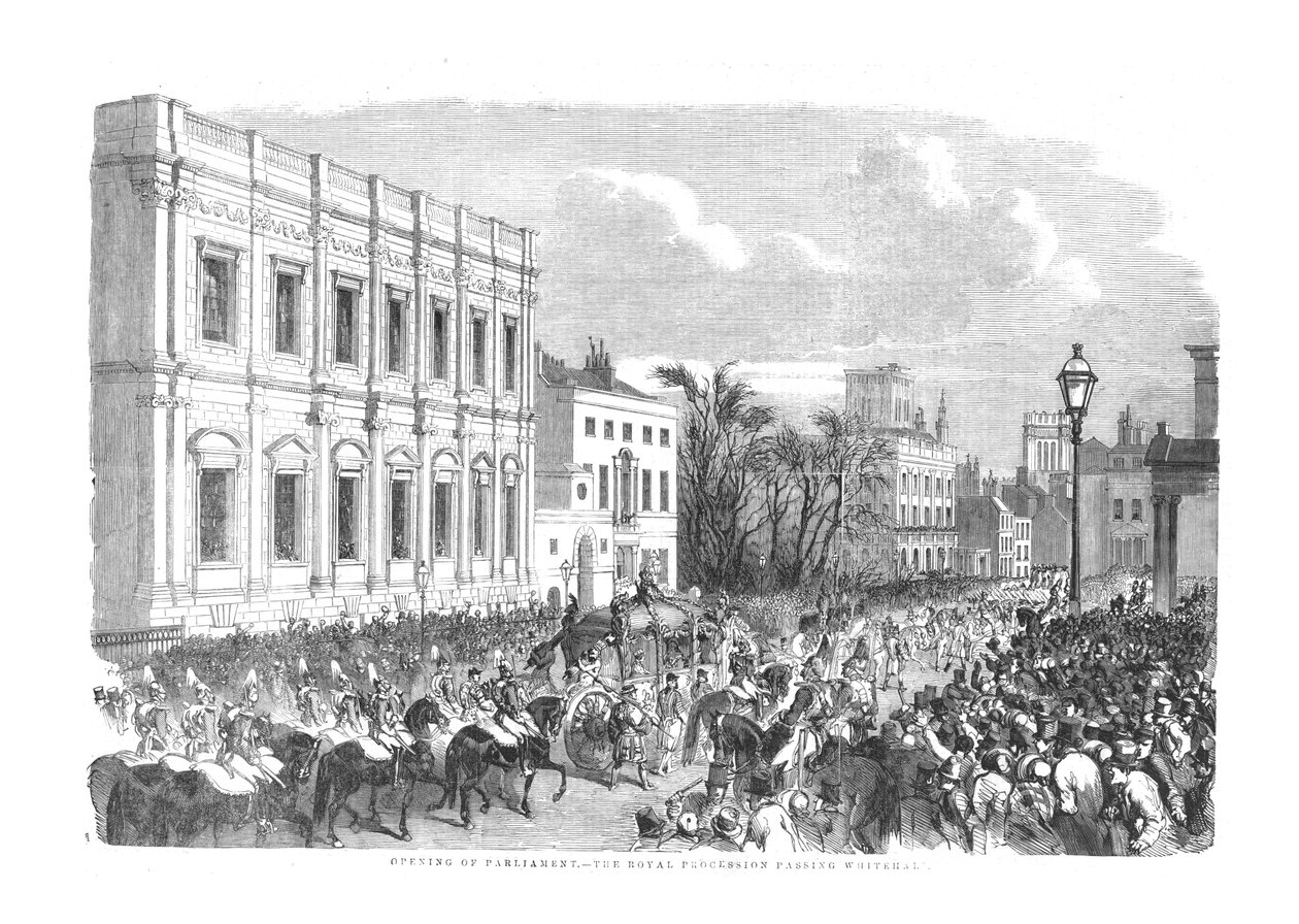 Parlamentonun Açılışı - Whitehall