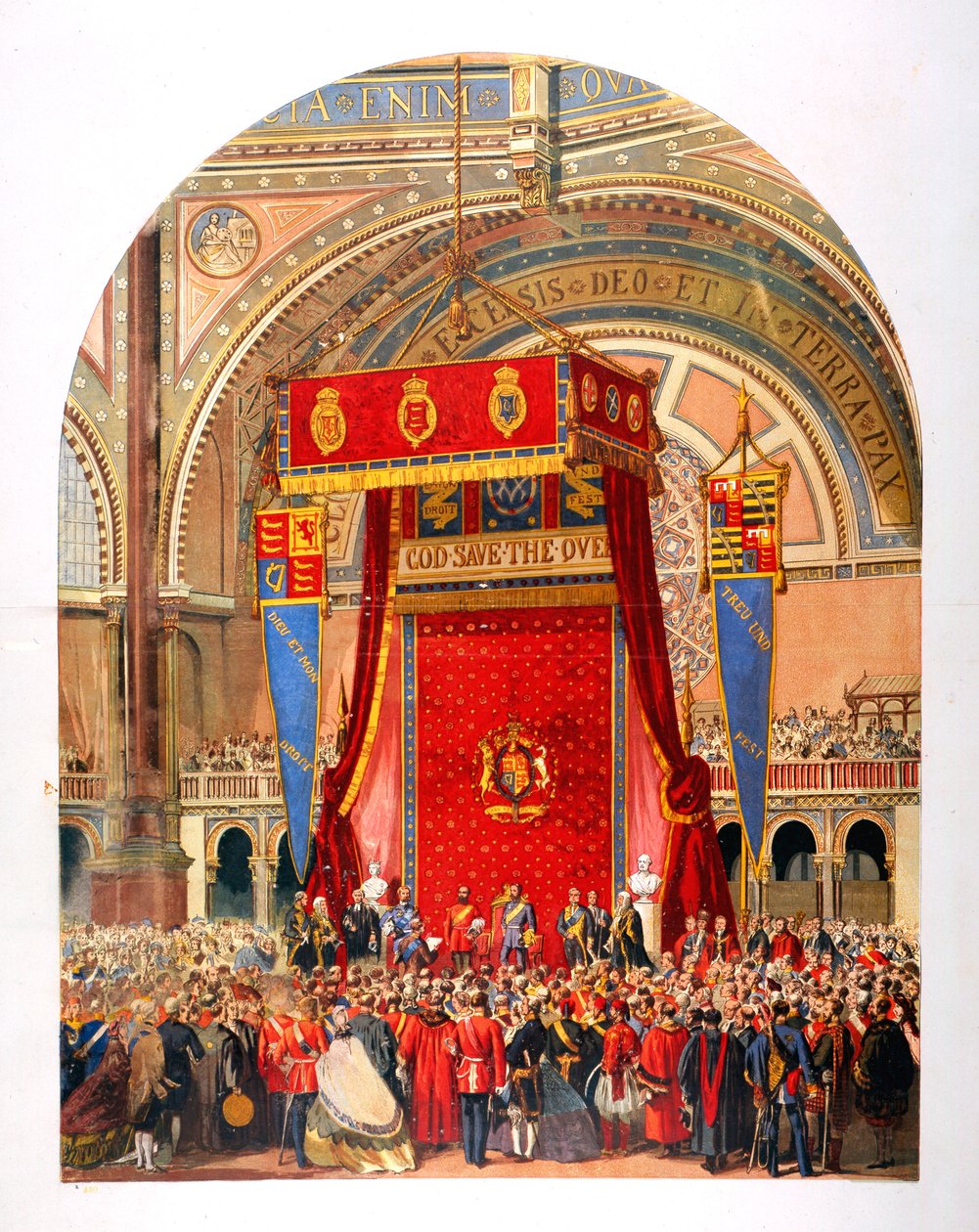 Uluslararası Serginin Açılışı, 1862 by Unbekannt
