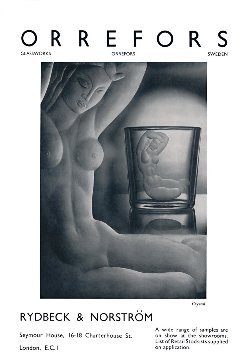 Orrefors - Kristal - Rydbeck & Norström., 1939 by Unbekannt