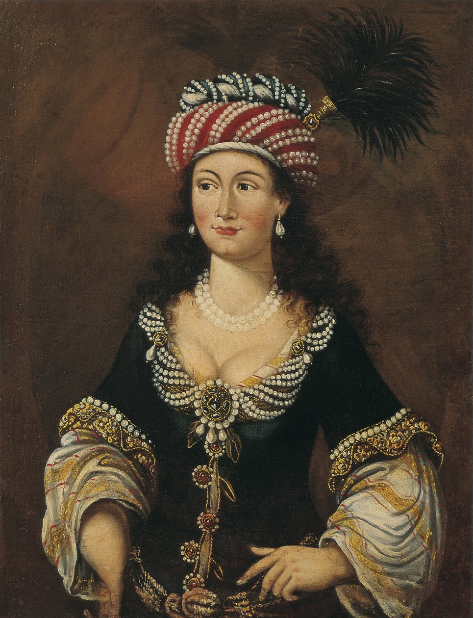 Doğulu kadın, yaklaşık 1681-1682 by Unbekannt