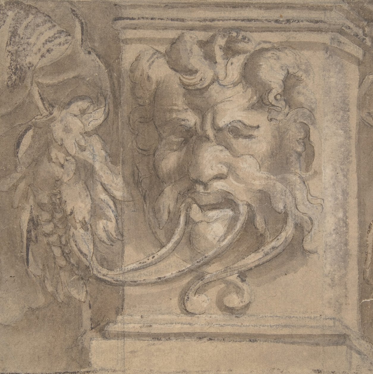 Antik Stil Maskeli Süs Tasarımı, 1550-1600. by Unbekannt