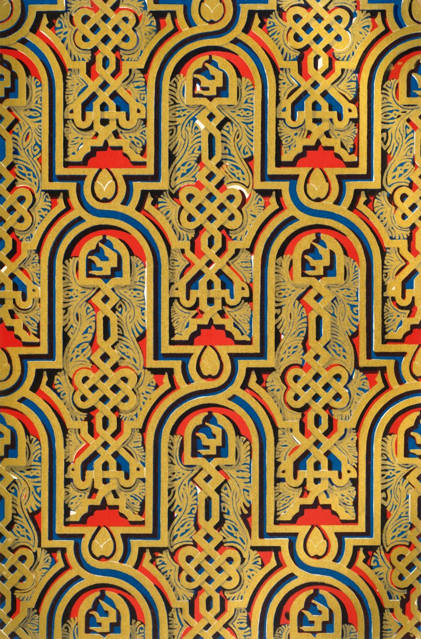 Panolardaki süslemeler, Büyükelçiler Salonu, 1907. by Unbekannt