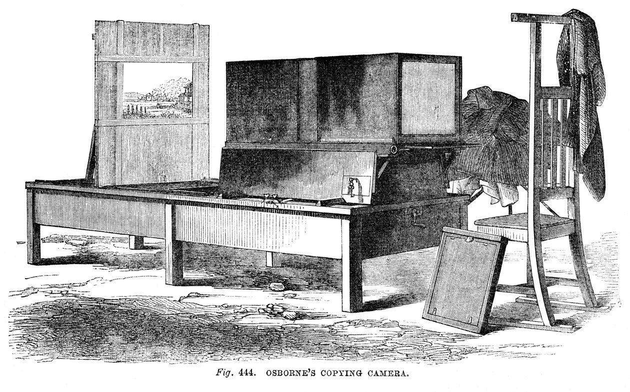 Osbornes Kopyalama Kamerası, 1866 by Unbekannt