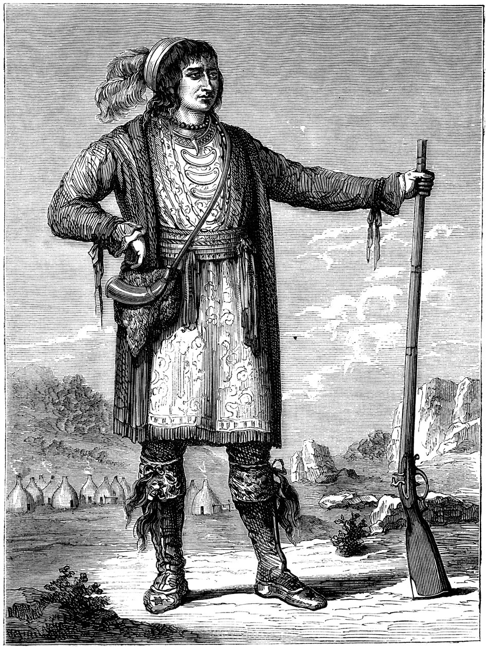 Osceola, Seminol Şefi, c1837 c1880 by Unbekannt