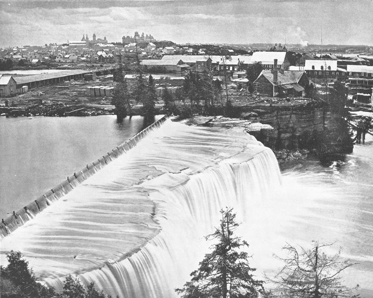 Ottawa, Kanada, Rideau Şelaleleri