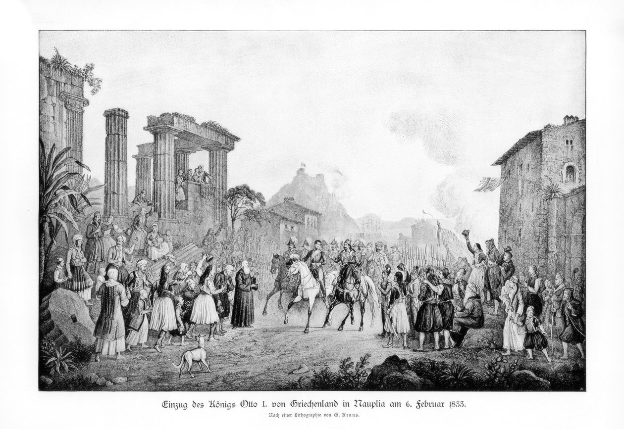 Yunanistan Kralı I. Otto, Nauplia