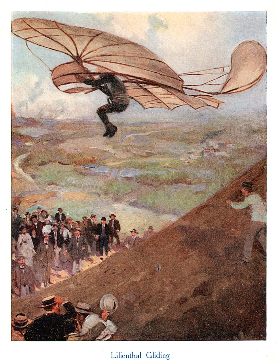 Otto Lilienthal, Alman havacı, 20. yüzyılın başlarında by Unbekannt