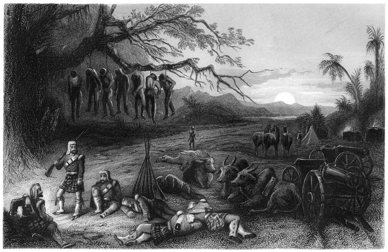 Highland Tugayının harcama gözcüleri, 1857, c1860 by Unbekannt