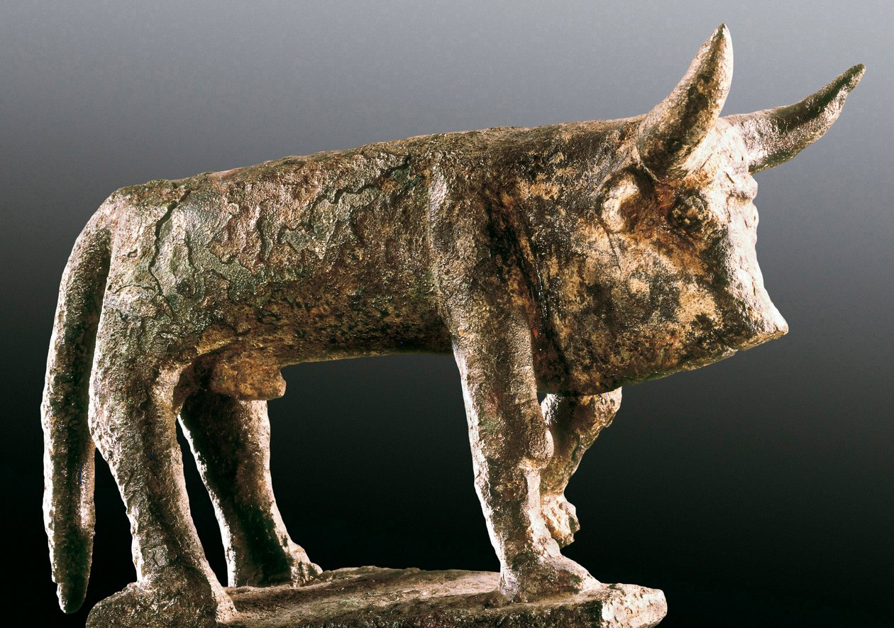 Öküz, bronz heykel by Unbekannt