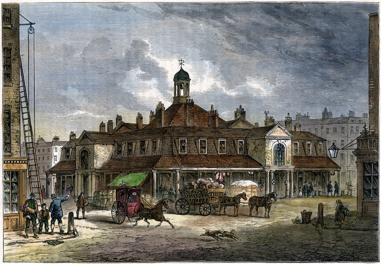 Oxford Pazarı, 19. yüzyıl by Unbekannt