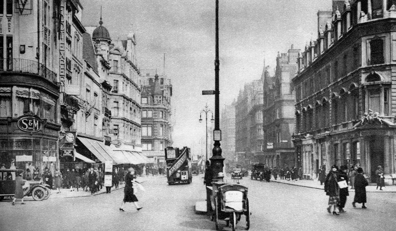 Oxford Caddesi, Londra, 1926 by Unbekannt