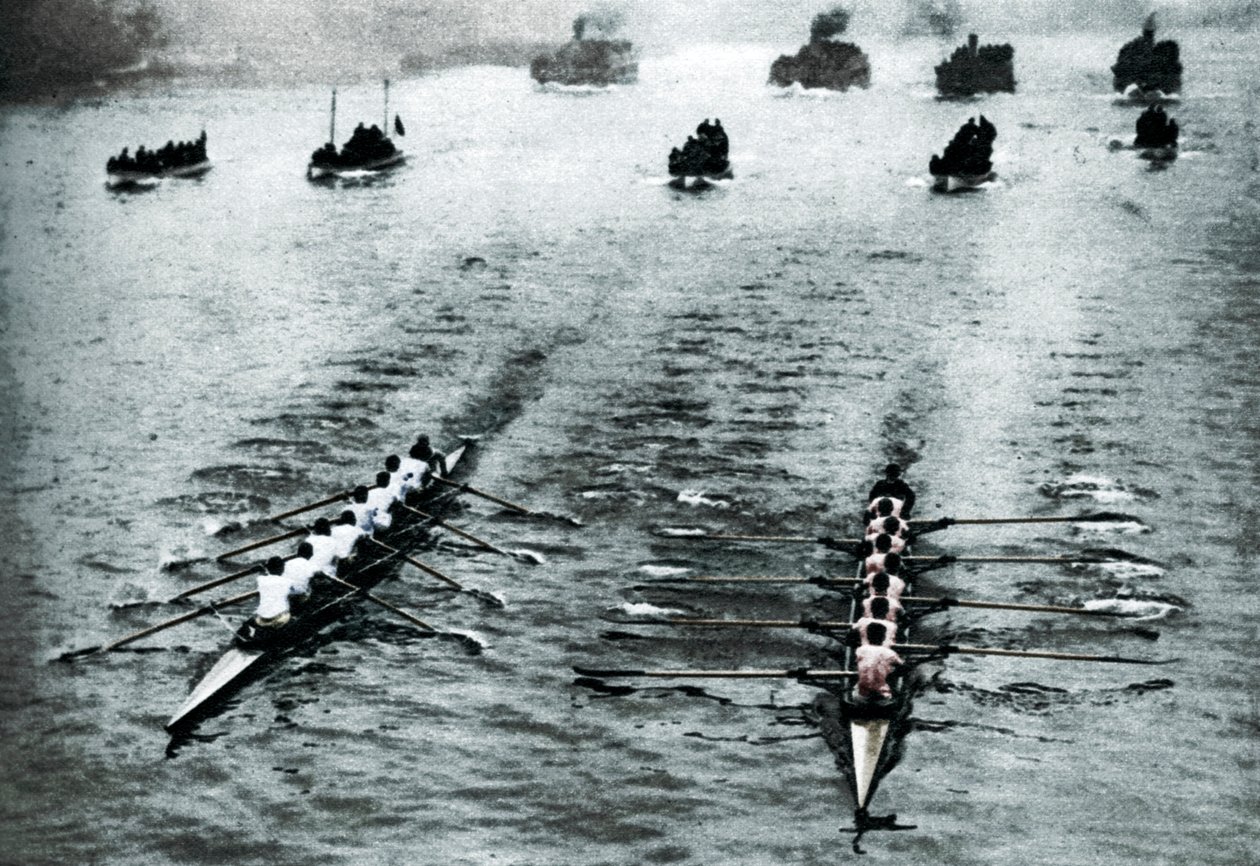 Oxford ve Cambridge Tekne Yarışı, Londra, 1926-1927. by Unbekannt