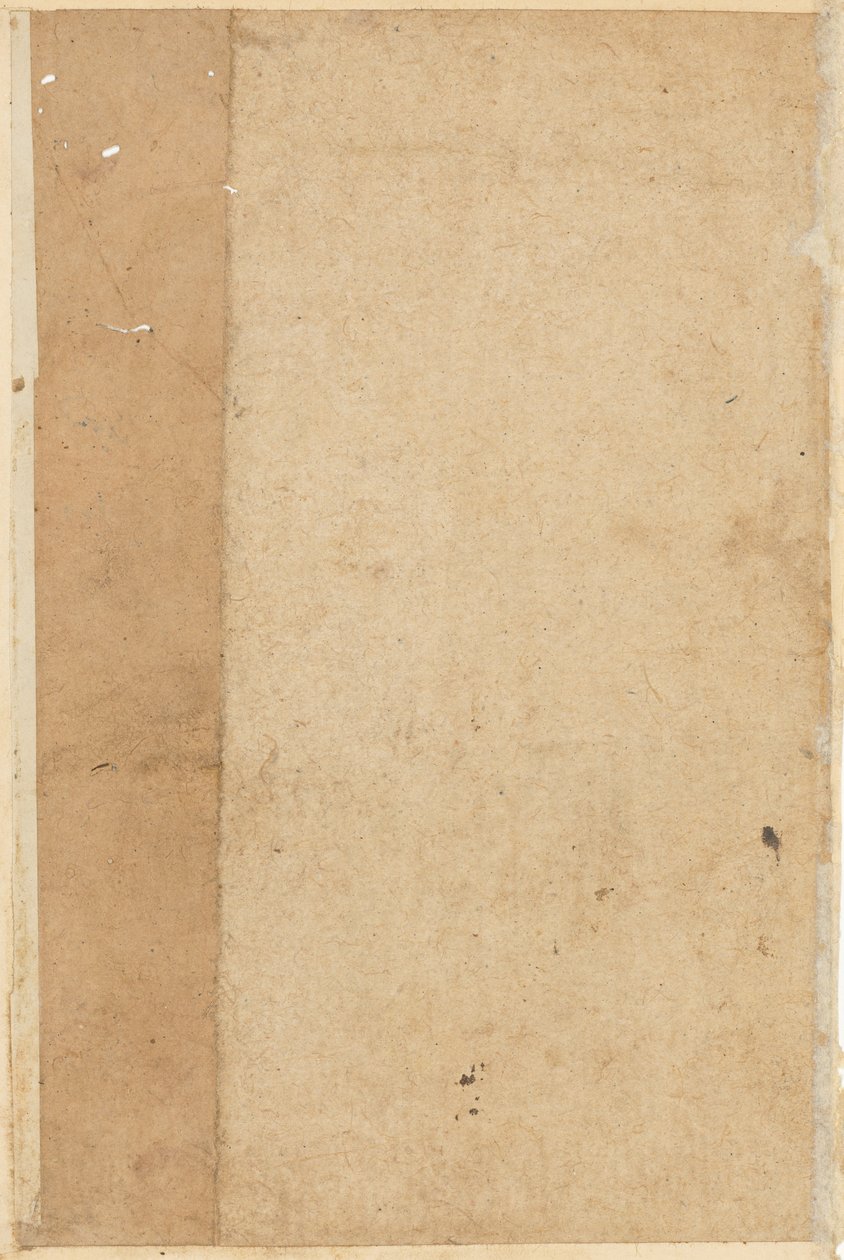 Bir Papağan Tuti-nama Masallarından sayfa: boş sayfa, c. 1560. by Unbekannt