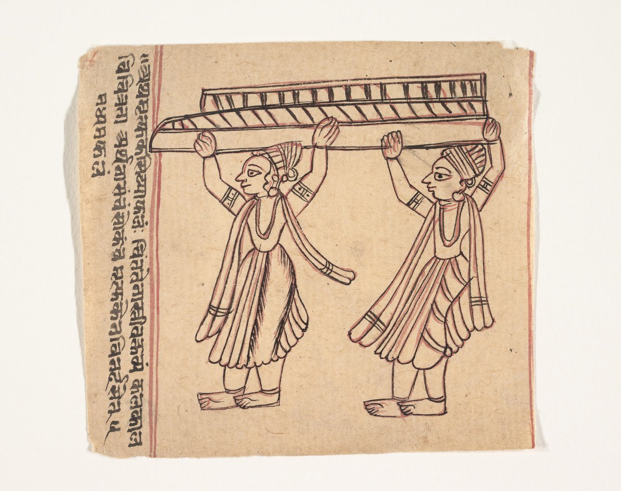 Bir Kehanet Kitabından Sayfa, yaklaşık. 1800. by Unbekannt