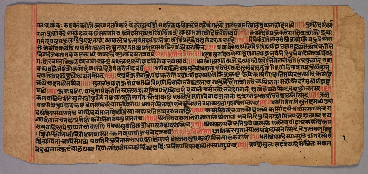 Bir Jaina Elyazmasından Sayfa, 1400