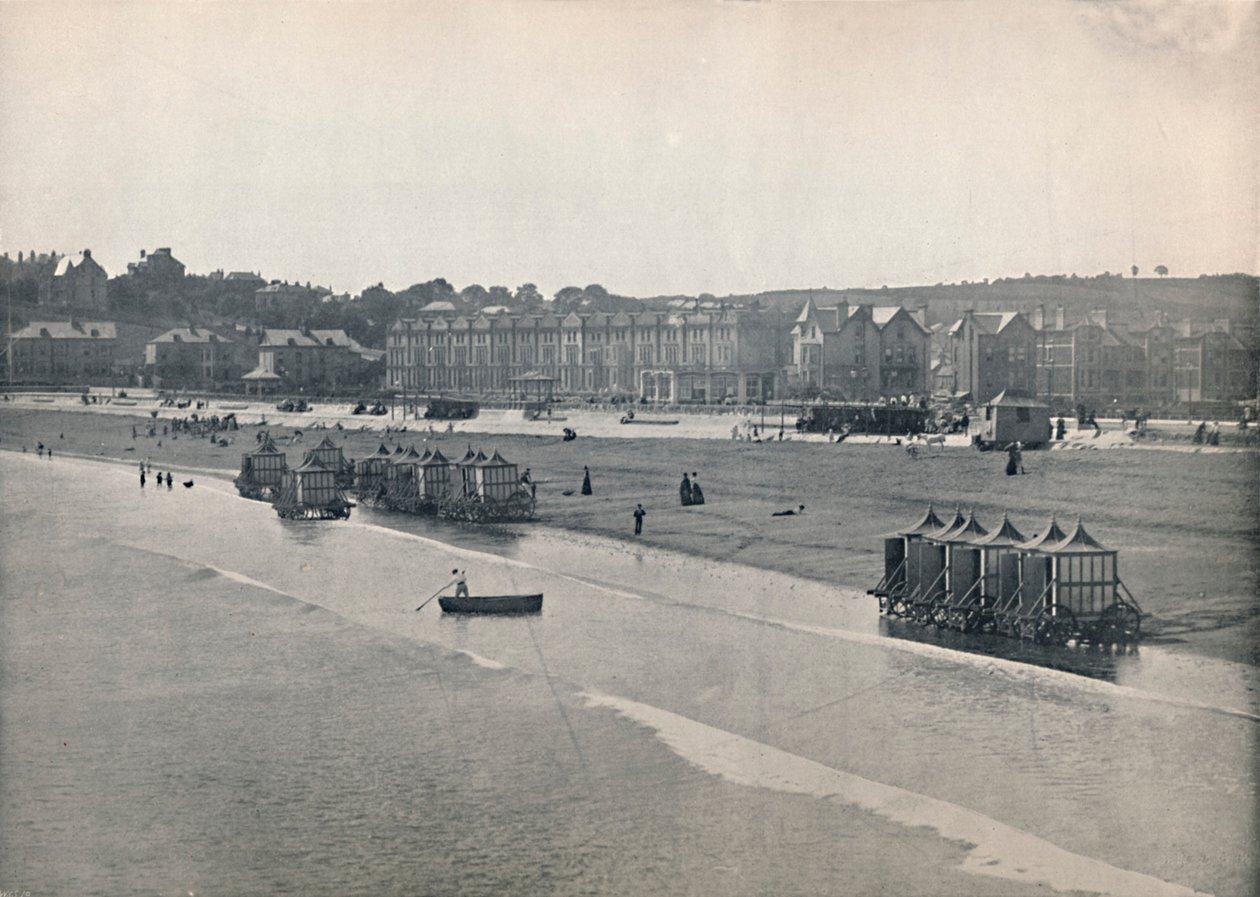 Paignton - Kumlar, İskeleden, 1895 by Unbekannt