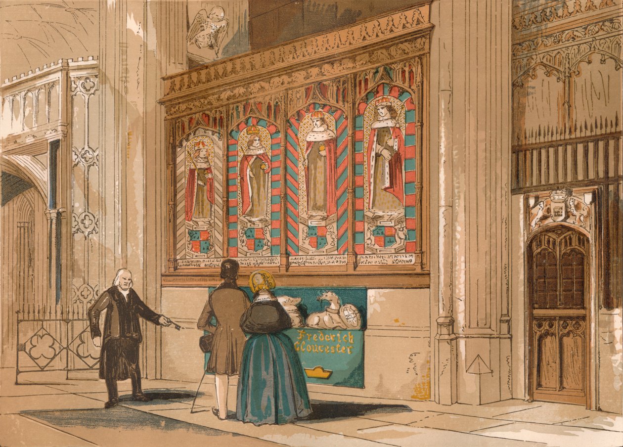 Boyalı Perde, St. Georges Şapeli, c1845, 1864 by Unbekannt