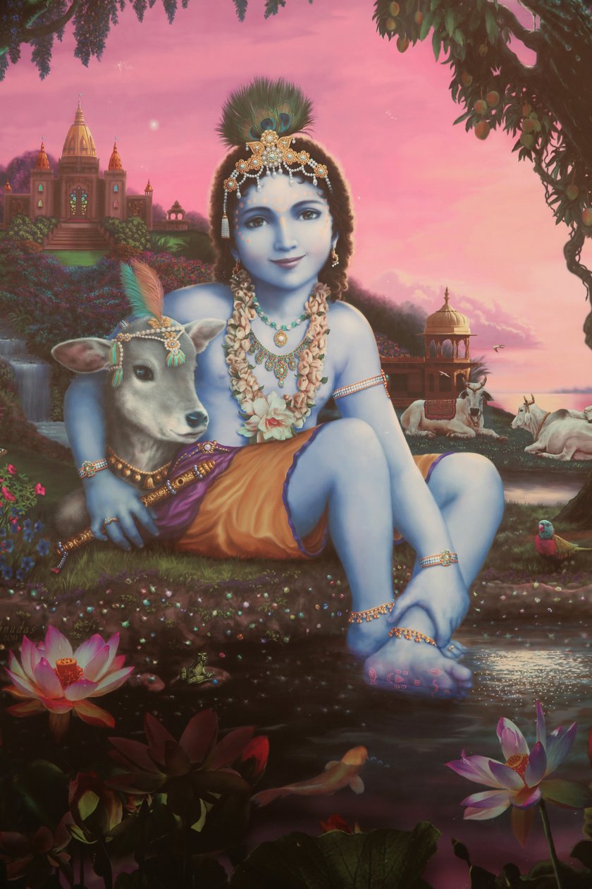 Hindu tanrısı Krishna