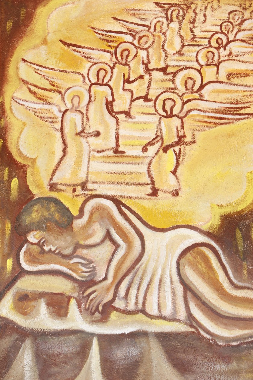 Our Lady of Togo kilisesinde boyama: Yakup