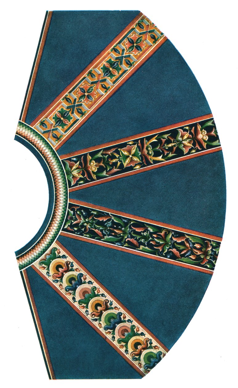 Kubbe üzerine resim, Kariye Kilisesi, Konstantinopolis [İstanbul, Türkiye], 1928. by Unbekannt