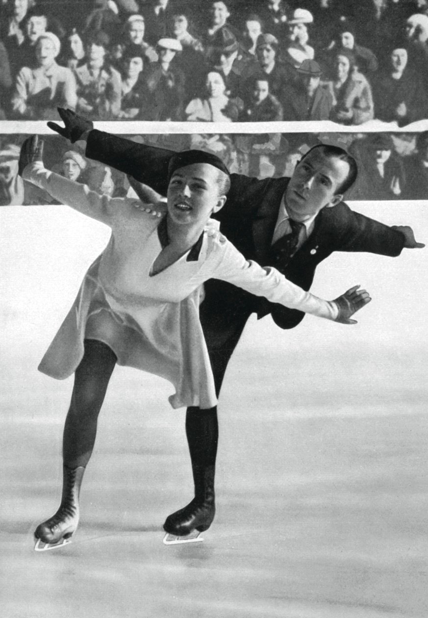 Çiftler artistik patinaj, Kış Olimpiyat Oyunları, Garmisch-Partenkirchen, Almanya, 1936 by Unbekannt