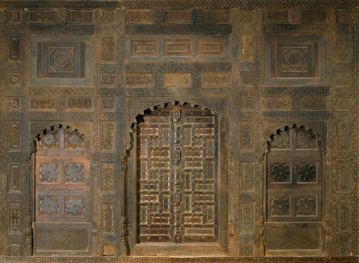 Saray Cephesi (Svat Kralı Seyyid Ekber Şah Sarayı 1835-57) by Unbekannt