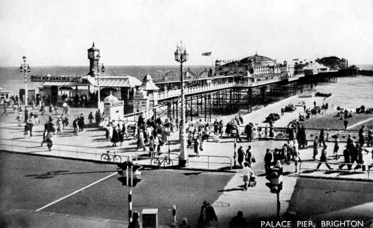 Palace Pier, Brighton, Sussex, 20. yüzyılın başlarında by Unbekannt