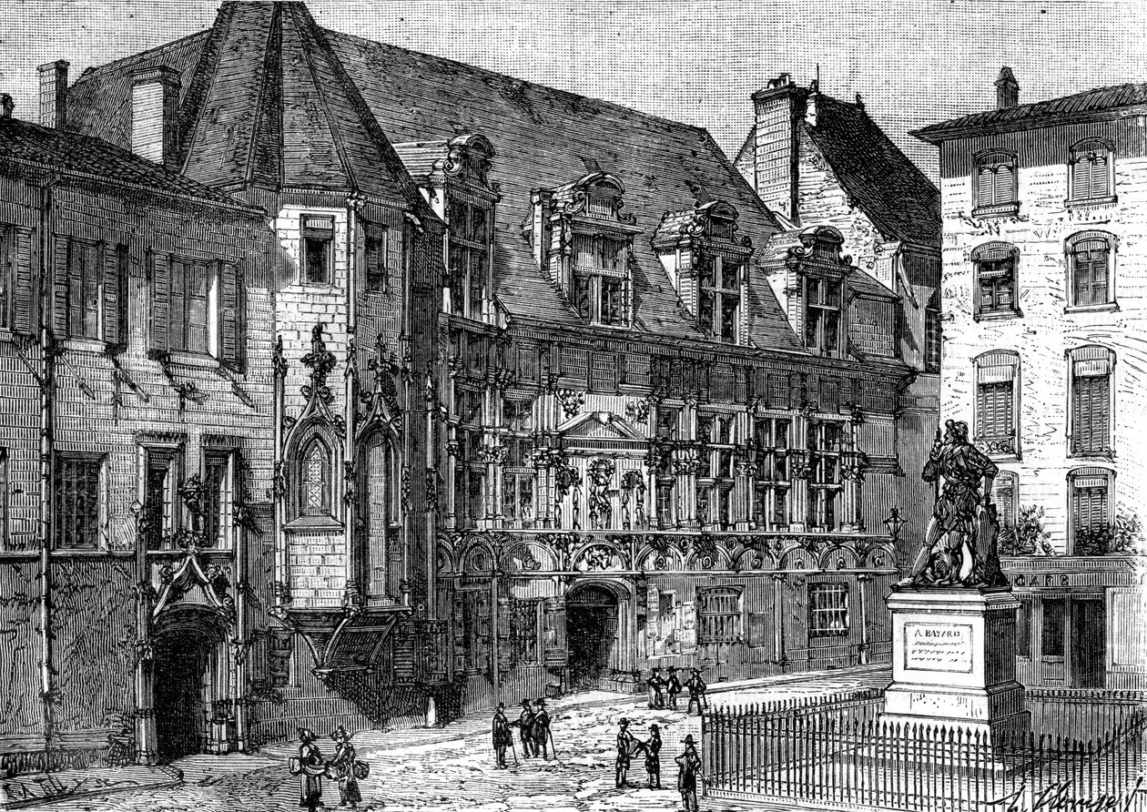 Grenoble Adalet Sarayı, Fransa, 1882-1884 by Unbekannt