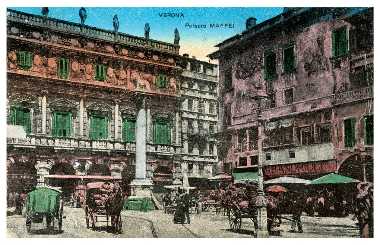 Palazzo Maffei, Verona, İtalya, 19. yüzyılın sonu veya 20. yüzyılın başı by Unbekannt