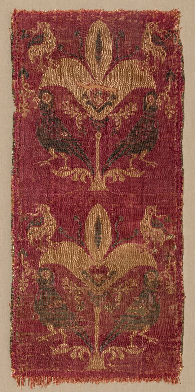 Tunik veya Perdeden Palmetler ve Kuşlar, 500