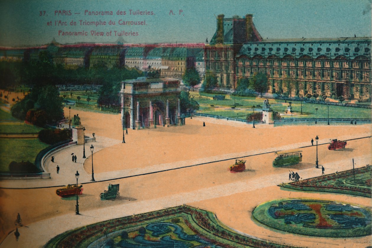 Tuileries ve Arc de Triomphe du Carrousel