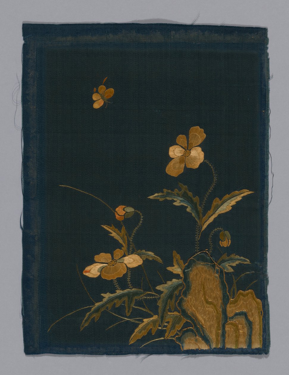 Panel Döşeme Kumaşı, Çin, Kangxi Dönemi, Qing hanedanı 1644-1911, 180050. by Unbekannt
