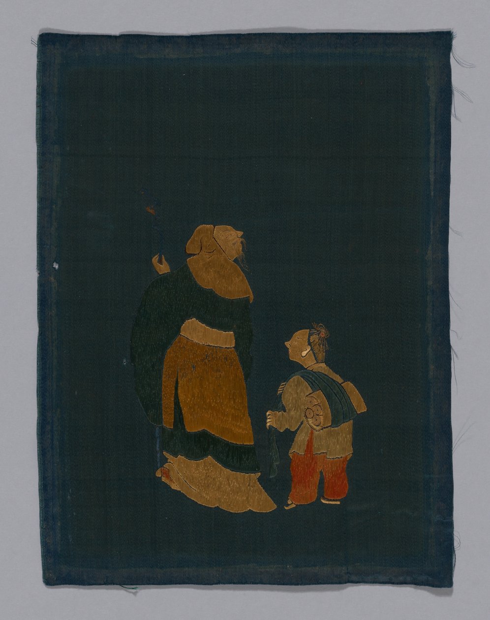 Panel Döşeme Kumaşı, Çin, Kangxi Dönemi, Qing hanedanı 1644-1911, 180050. by Unbekannt