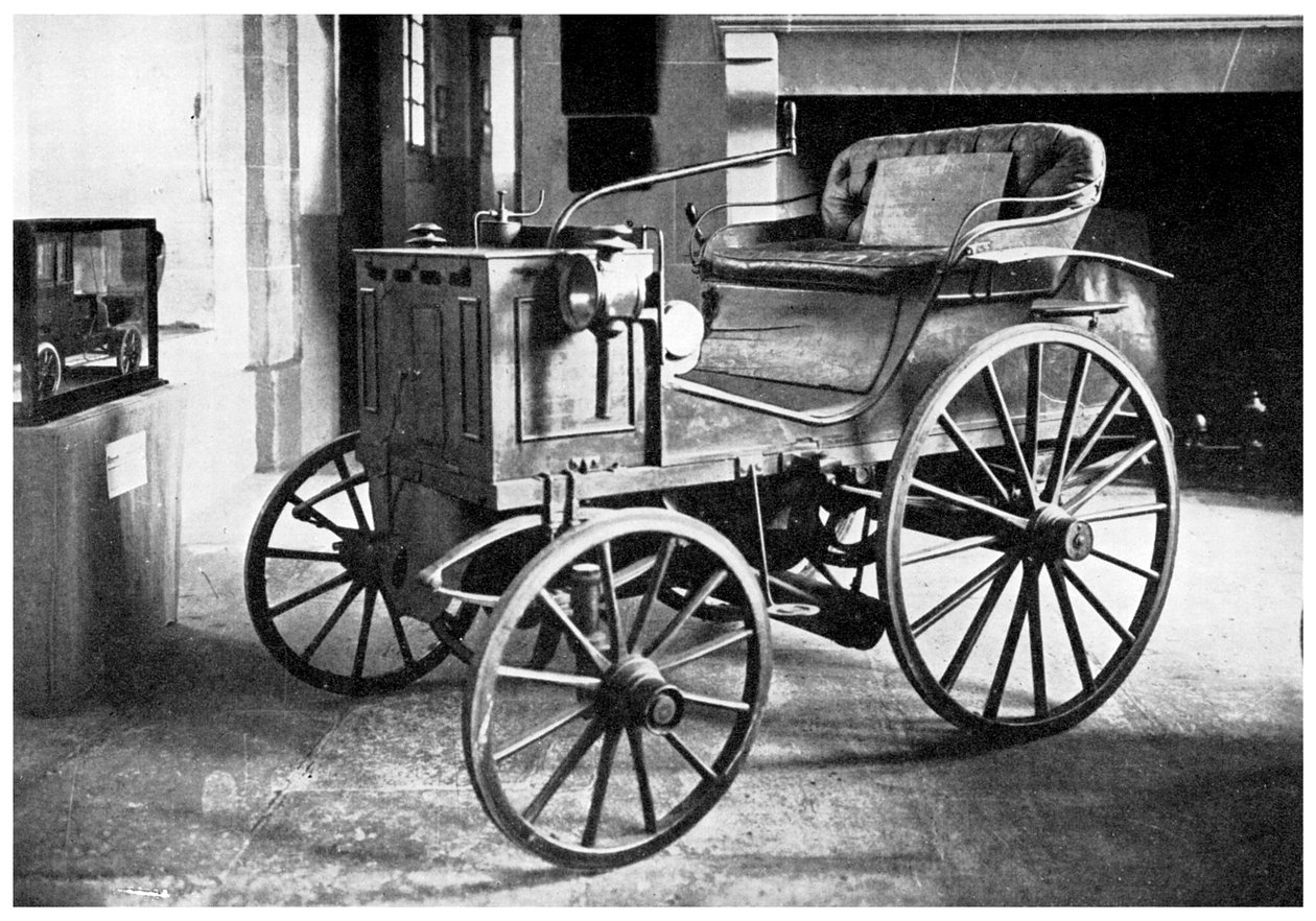 Panhard ve Levassors benzinli motorlu araba, 1892 1956 by Unbekannt