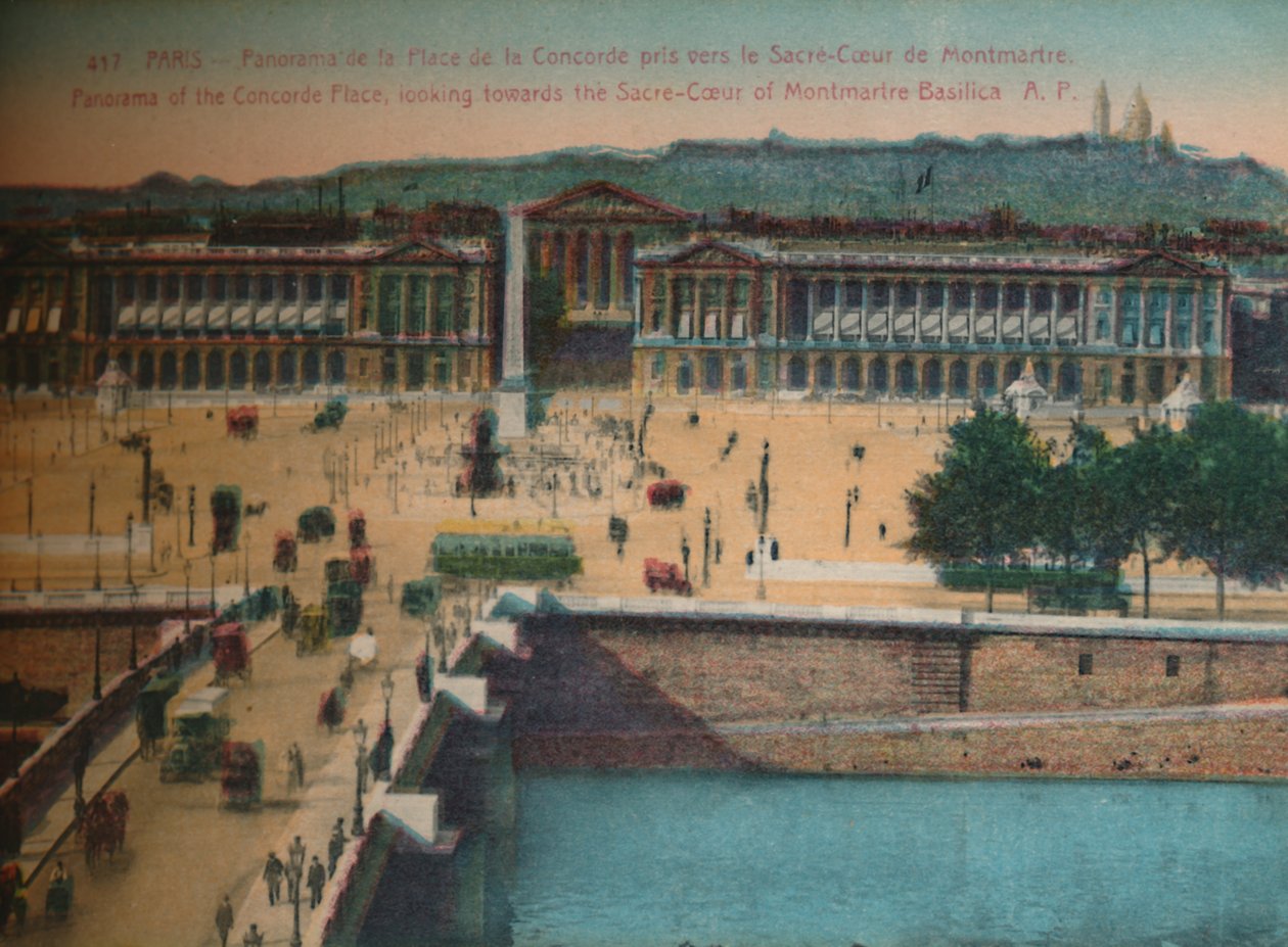 Place de la Concorde Panoraması, Paris, Montmartre