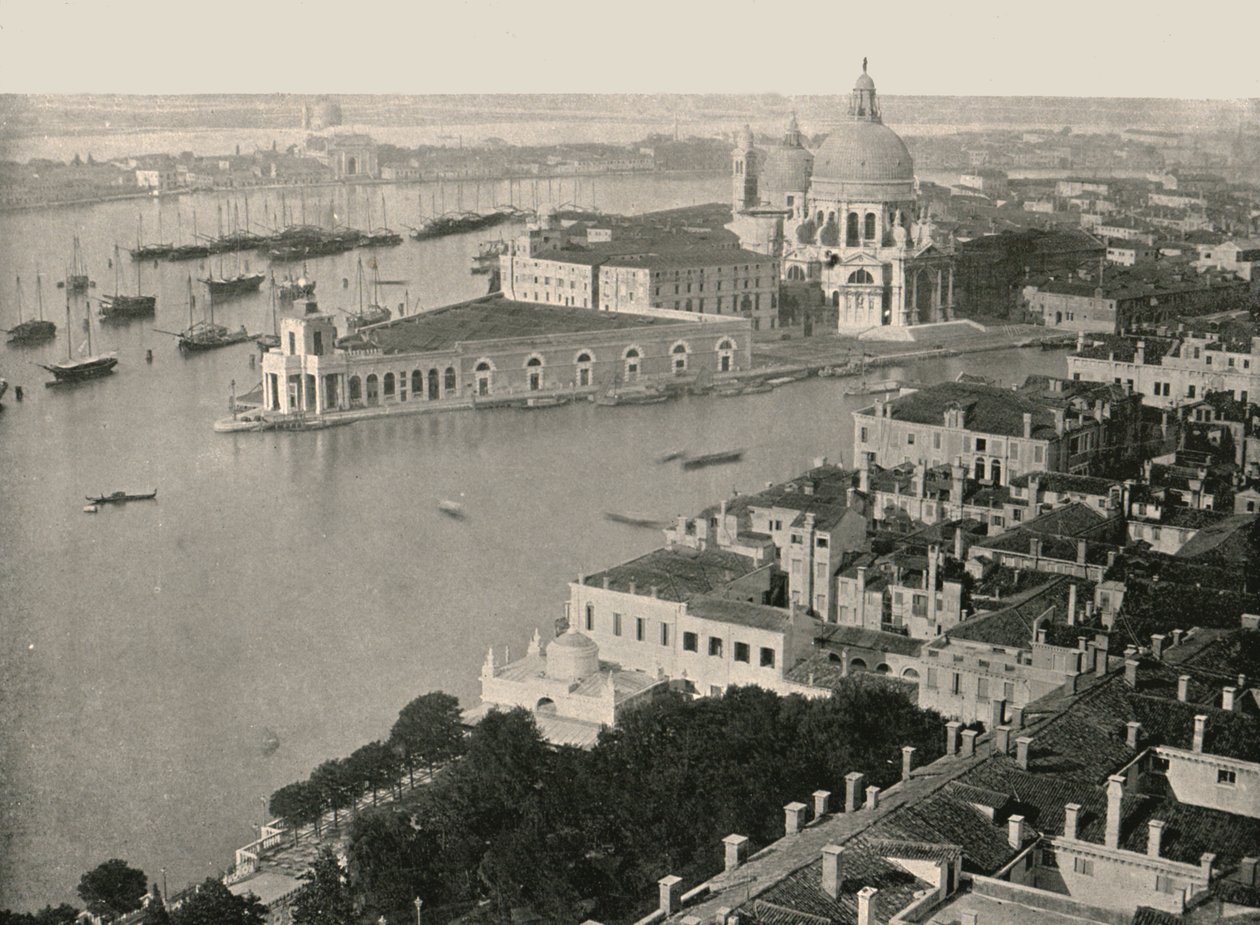 Venedik şehrinin panoraması, İtalya, 1895. by Unbekannt