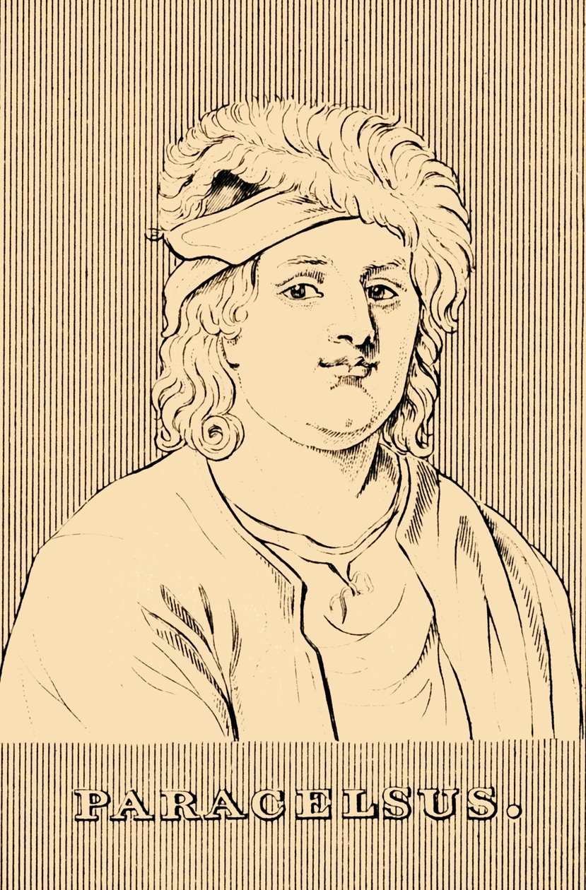 Paracelsus, 1493-1541, 1830. by Unbekannt