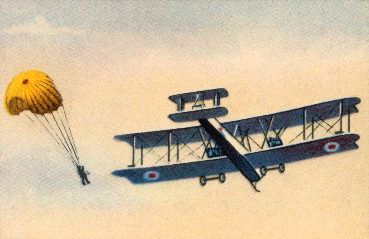 Paraşütle atlama, c1919, 1932. by Unbekannt