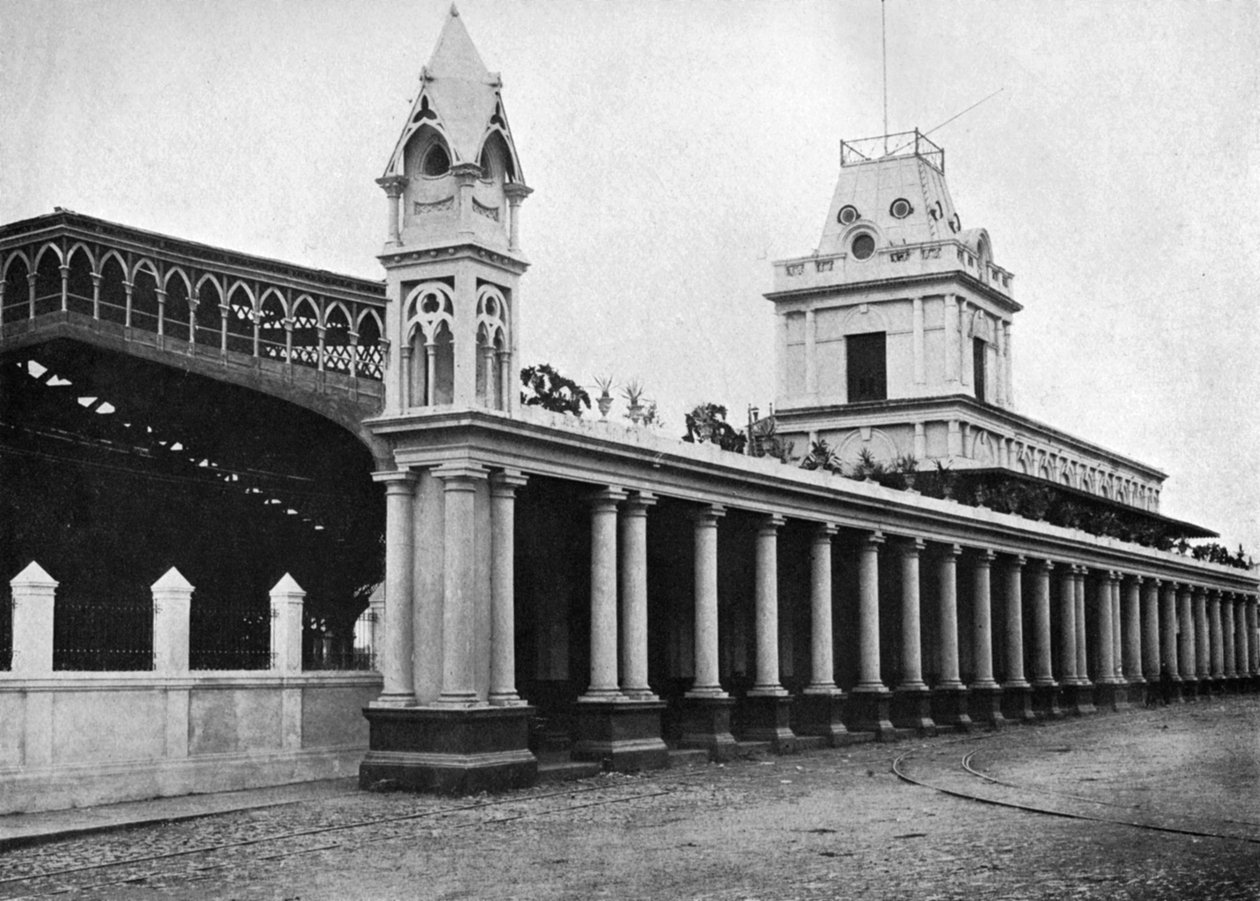 Paraguay Merkez Tren İstasyonu, Asuncion, Paraguay, 1911 by Unbekannt