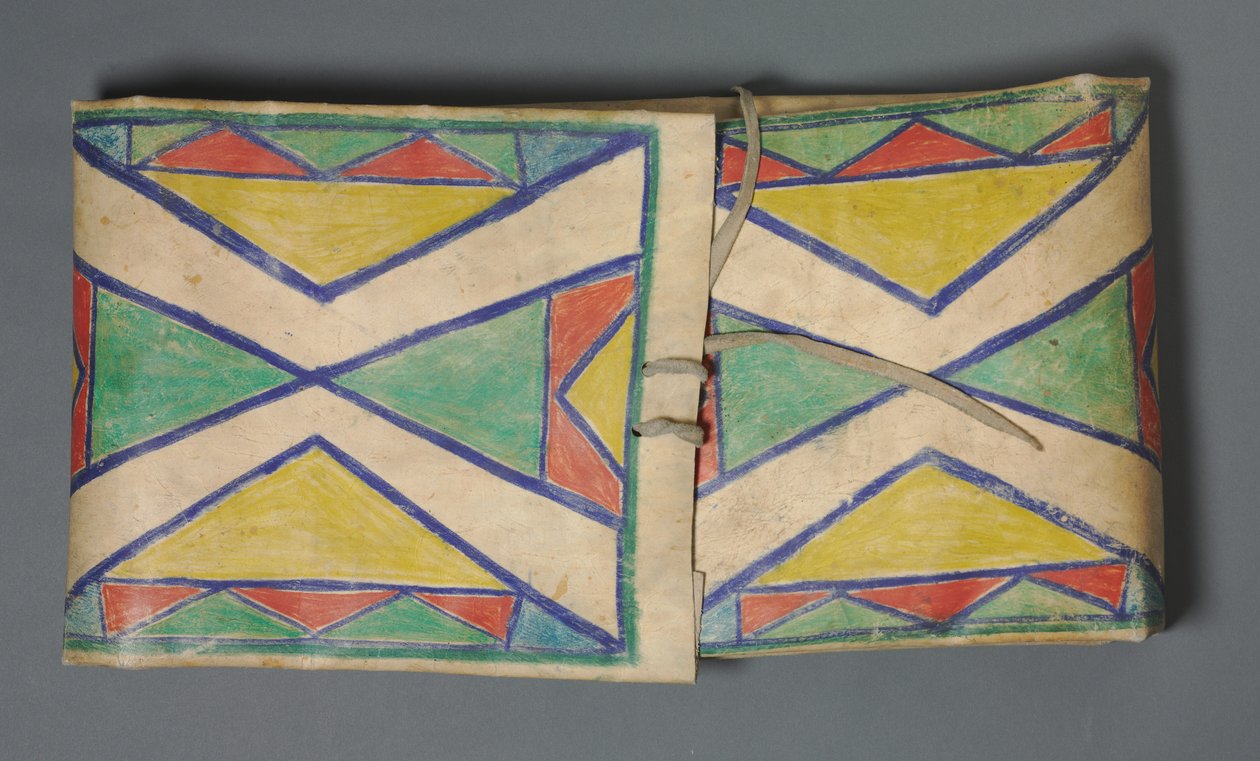 Parfleche, c. 1900. by Unbekannt